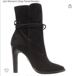 Joie Chap Suede Tassel bootie